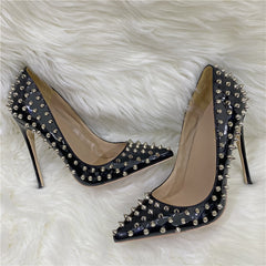 Rivet Point Heels"
