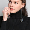 Whisper Noir Turtleneck Sweater Dress