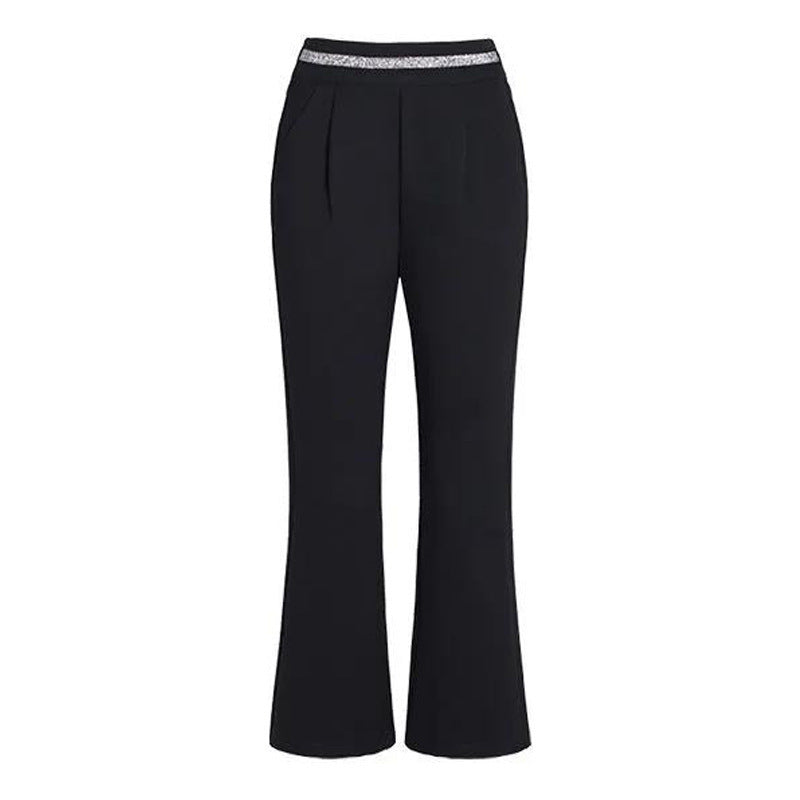 Betty Black Flared Office Pants