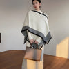 Robe en tricot cape Ethereal Grace
