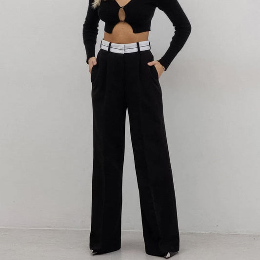 Boss Babe High-Waist Trousers