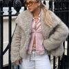 Too Luxe Faux Fur Jacket