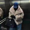 Socialite  Fur Mink-like Coat