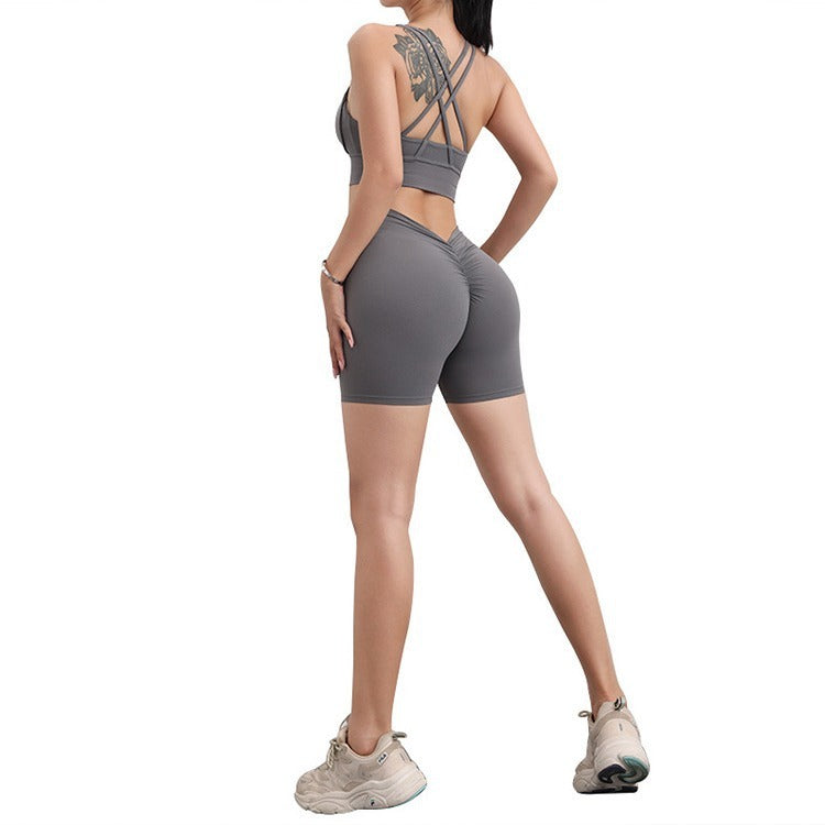 Scrunch-Back  Booty-Lift Biker Shorts