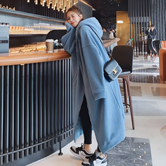 Robe cardigan à capuche oversize doublée de polaire Cloud Nine