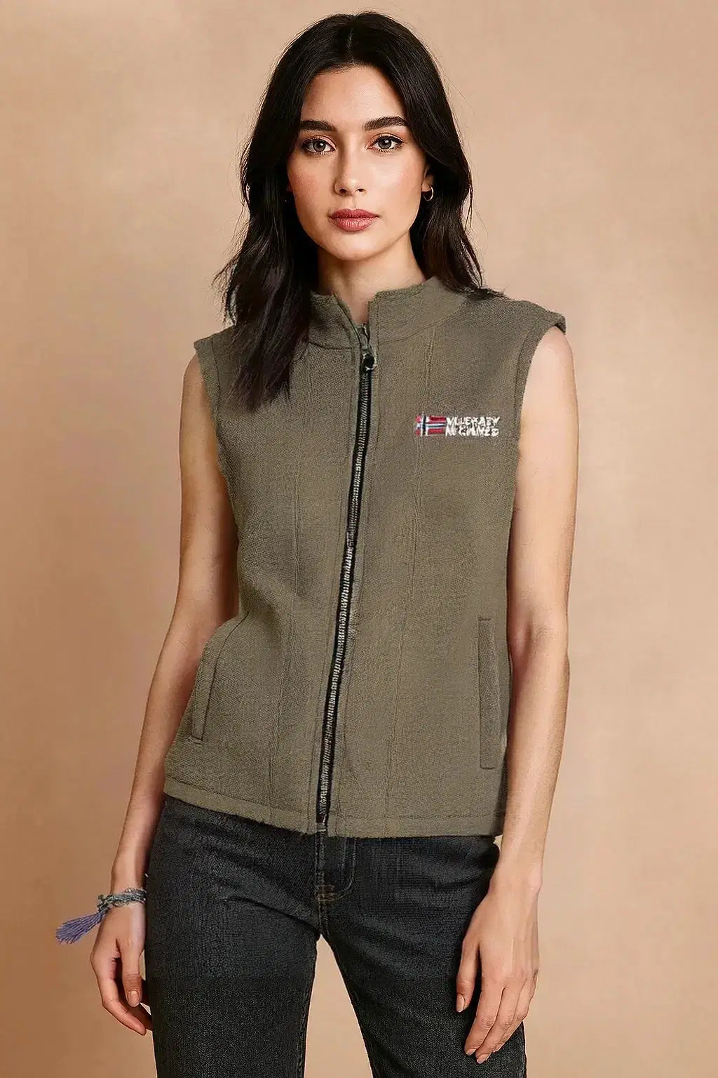 Boyfriend's Zip Up Vest