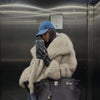 Socialite  Fur Mink-like Coat