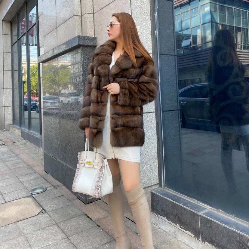 Zibeline Starry  Fur Coat
