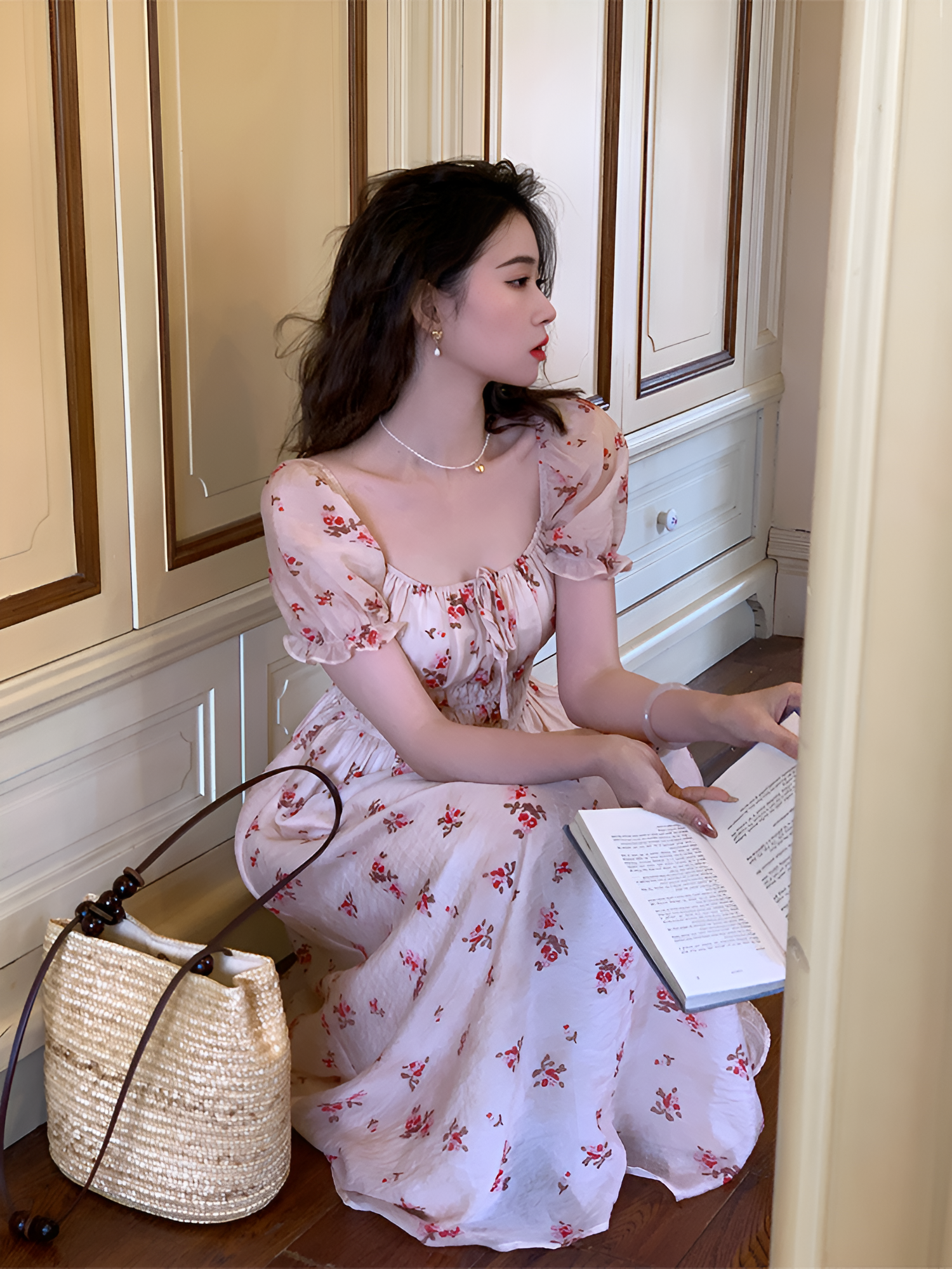 Eloise French Maxi Dress