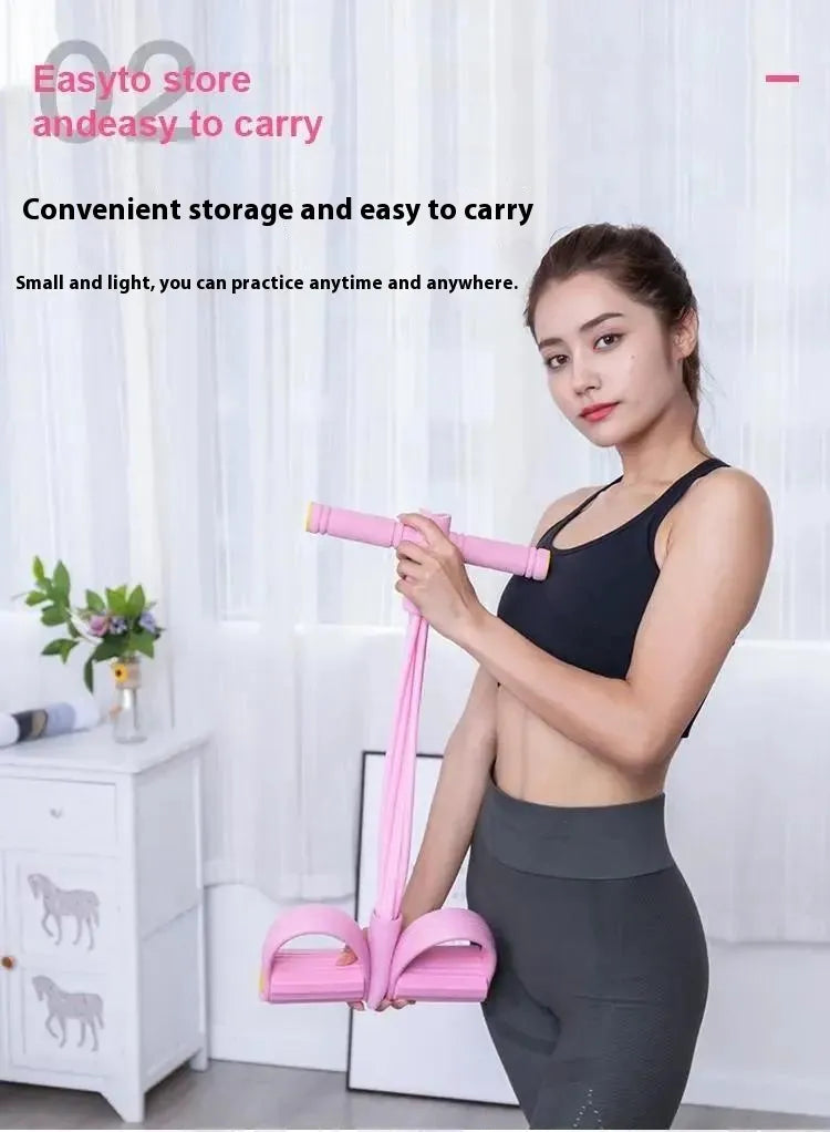 Pedal-Brustexpander – Verbesserte Ausführung mit 4, 6 und 8 Rohren 