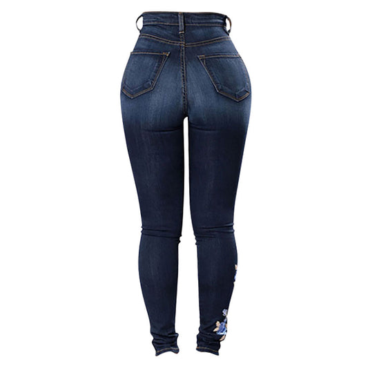 Pantalon en jean taille haute Find A Way