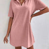 Johnny Collar Short Sleeve Polo Dress