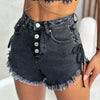 Hot Fit Burrs Denim-Shorts 