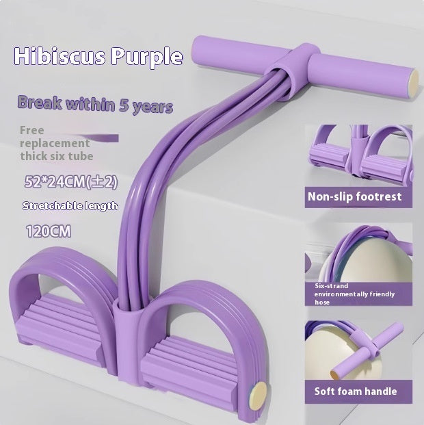 Pedal-Brustexpander – Verbesserte Ausführung mit 4, 6 und 8 Rohren 