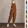 Corduroy Bib Overalls for Women
