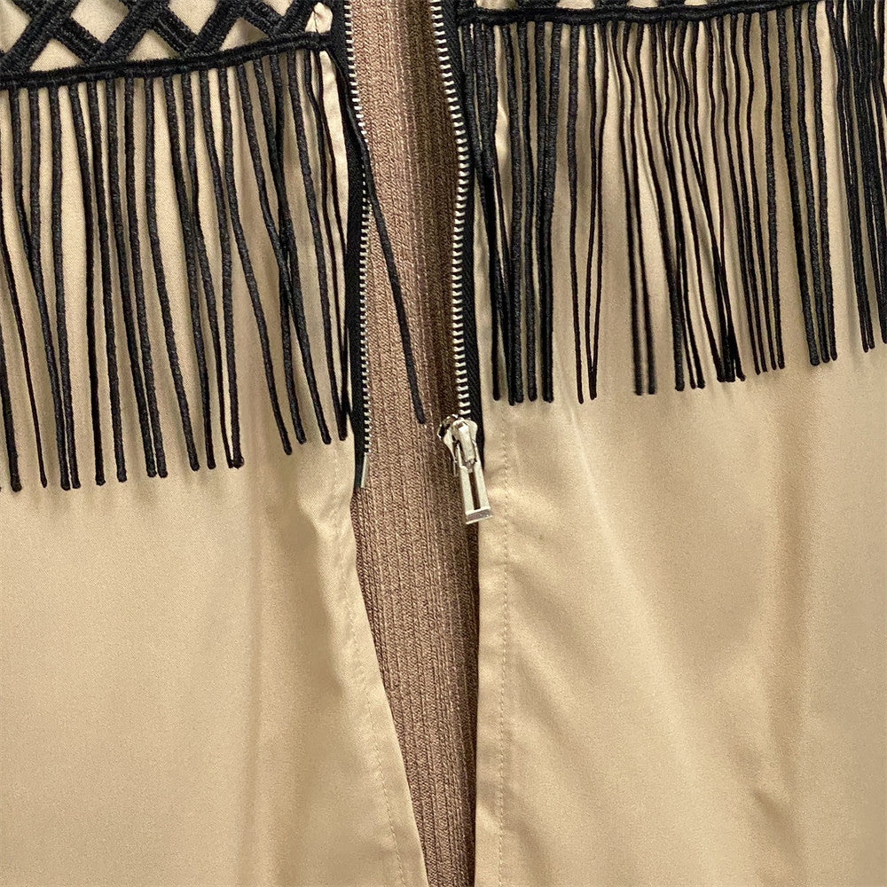 Robe Symphony à franges