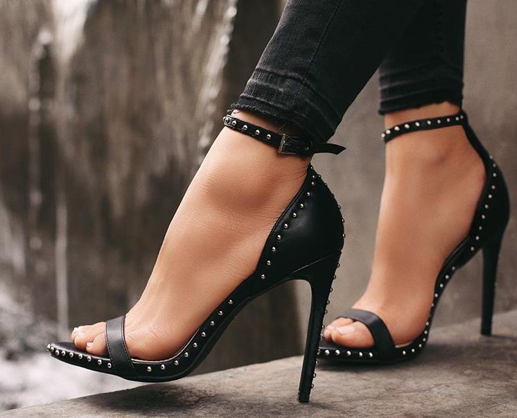 Elegante Kristall-Heels 