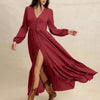 Crisom Merlot Silhoutte Dress