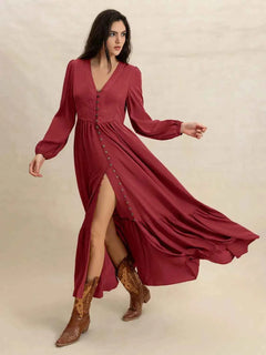 Robe Crisom Merlot Silhouette