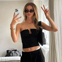 Back It Up Bling Top