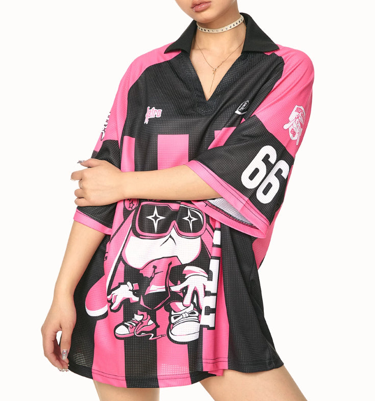 Sportliches Spice Contrast-T-Shirt