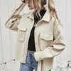 Classic Woolen Lapel Coat