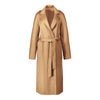 Water Ripple Double-faced Cashmere Trench Coat