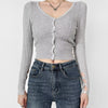 Pure Desire V-Neck Slim Sweater