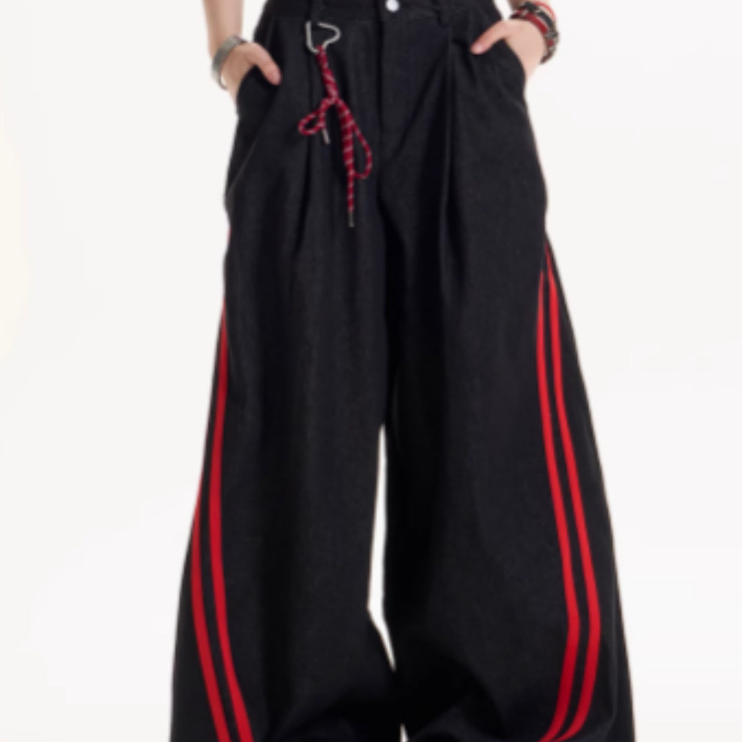 Palm Shade Wideleg Trousers