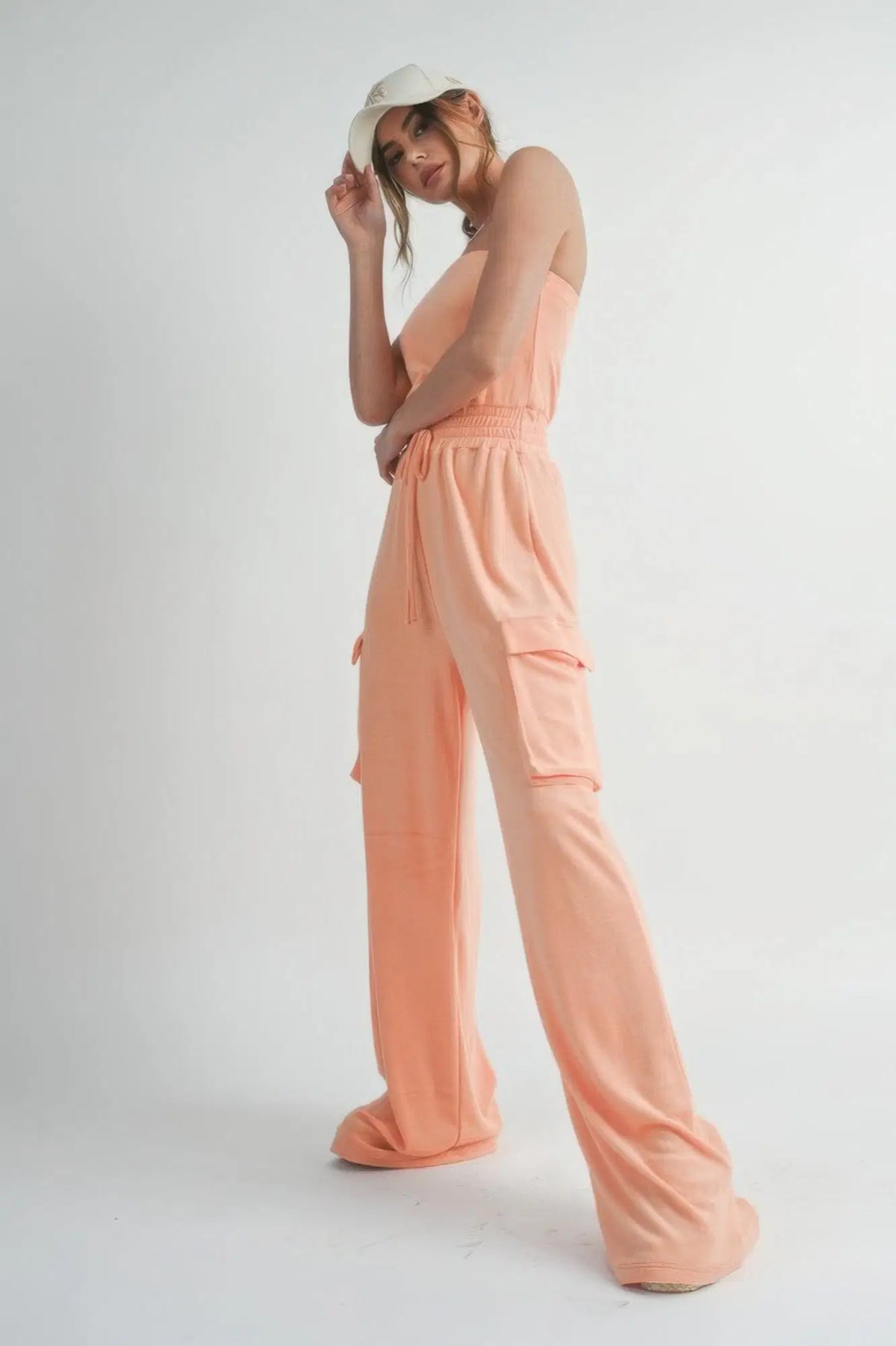 Afterglow Vibes Tube Top Jumpsuit