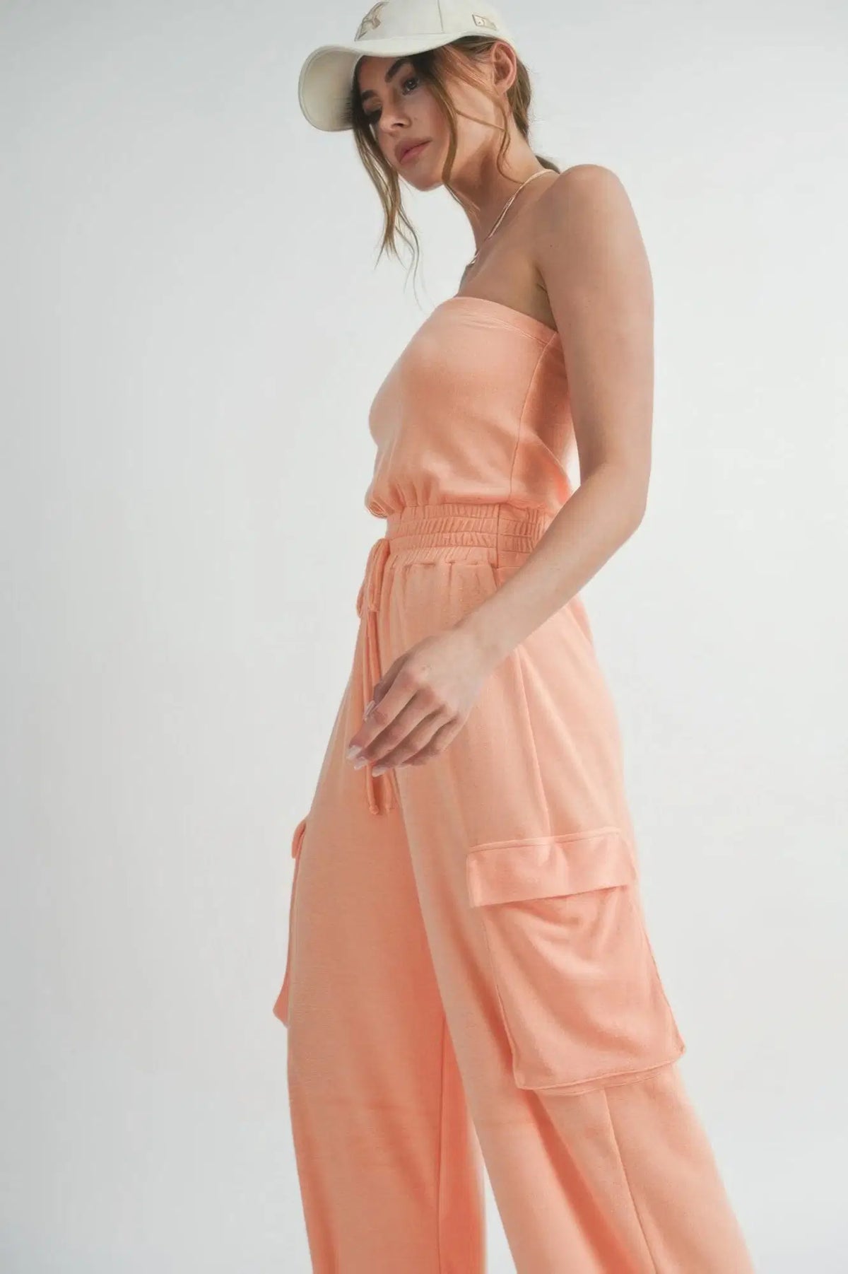 Afterglow Vibes Tube Top Jumpsuit