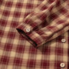 Apple Cider Mood Plaid Ruffle Shirt Mini Dress