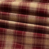 Apple Cider Mood Plaid Ruffle Shirt Mini Dress