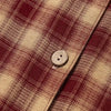Apple Cider Mood Plaid Ruffle Shirt Mini Dress