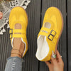 Blush Babe Double Buckle Sneakers