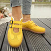 Blush Babe Double Buckle Sneakers