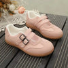 Blush Babe Double Buckle Sneakers