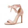 Blush Kiss Bow Stiletto Heels