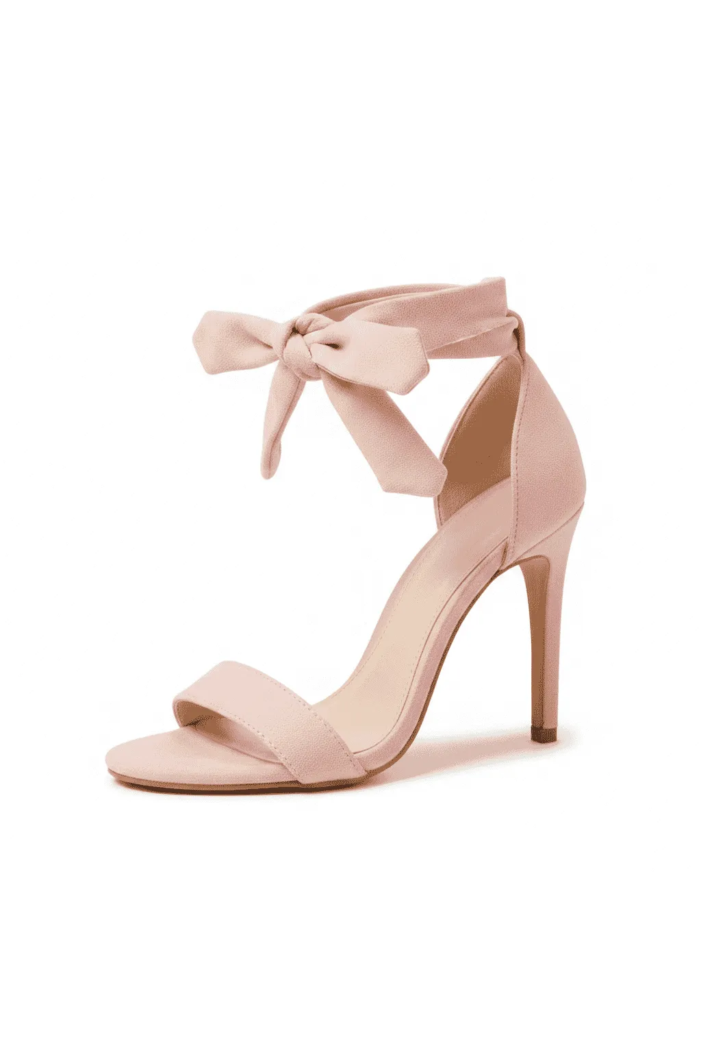 Blush Kiss Bow Stiletto Heels