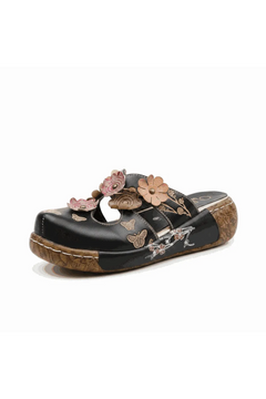Boho Bloom Comfort Clogs