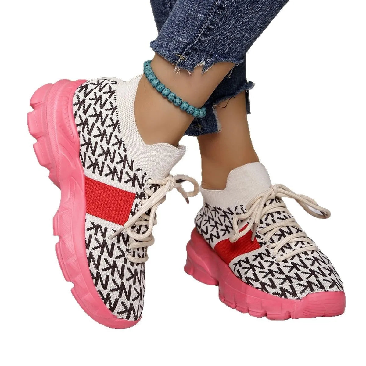 Bubble Pop Flex Knit Sneakers