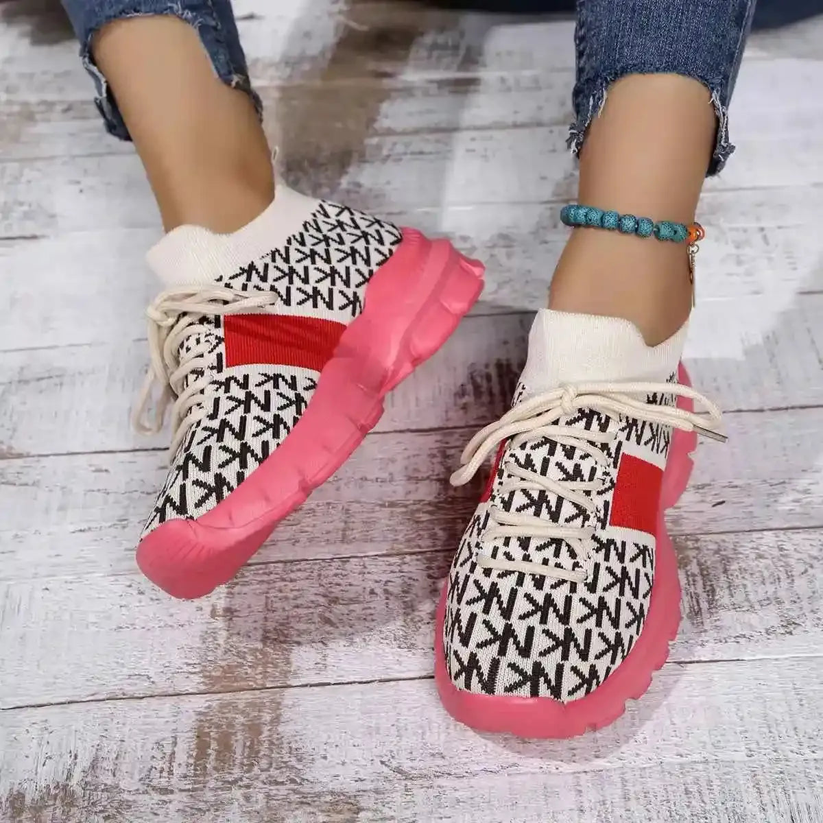Bubble Pop Flex Knit Sneakers