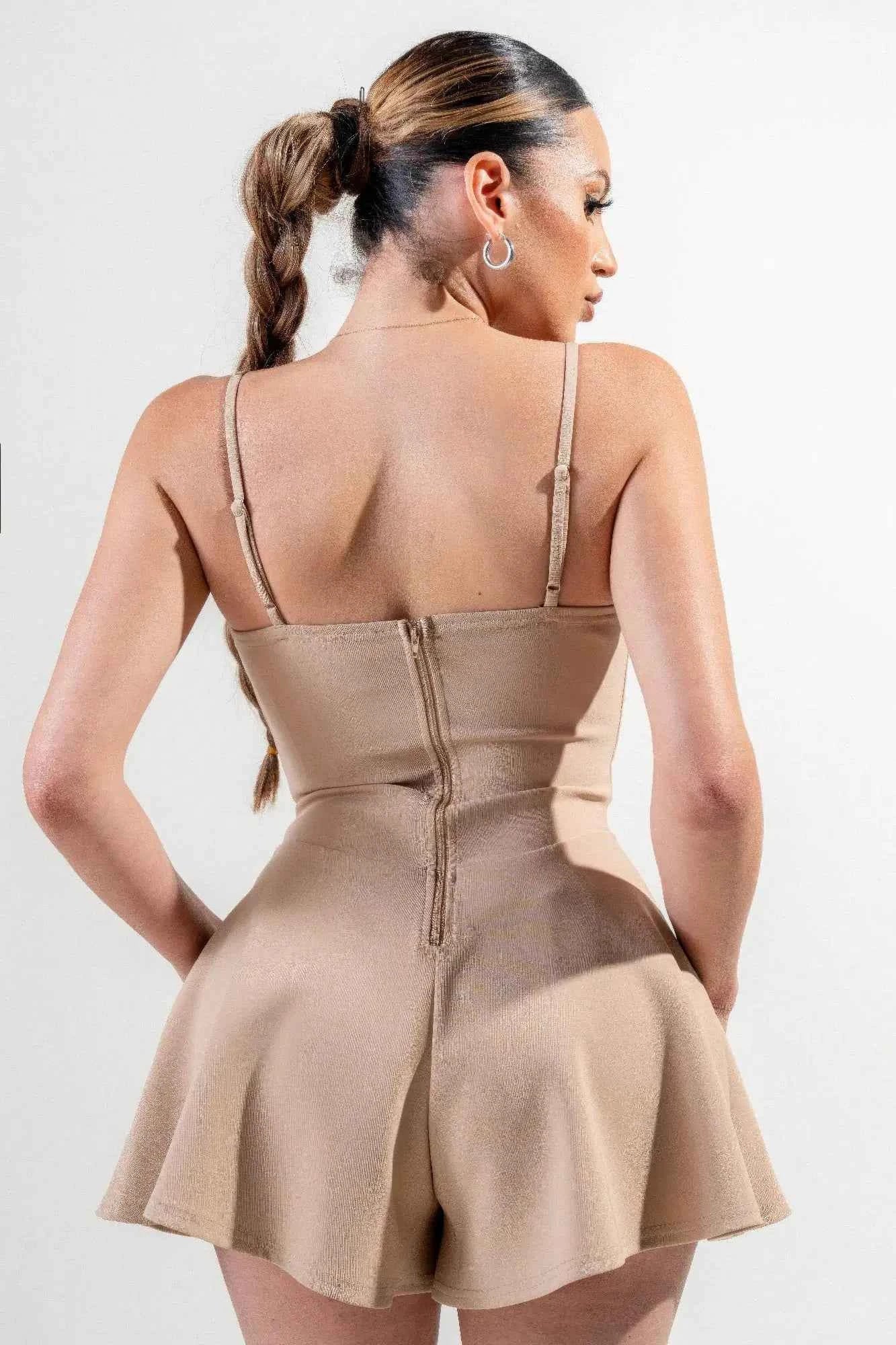 Flirt on the Coast Stretch Woven Jumpsuit