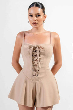 Flirt on the Coast Stretch Woven Jumpsuit