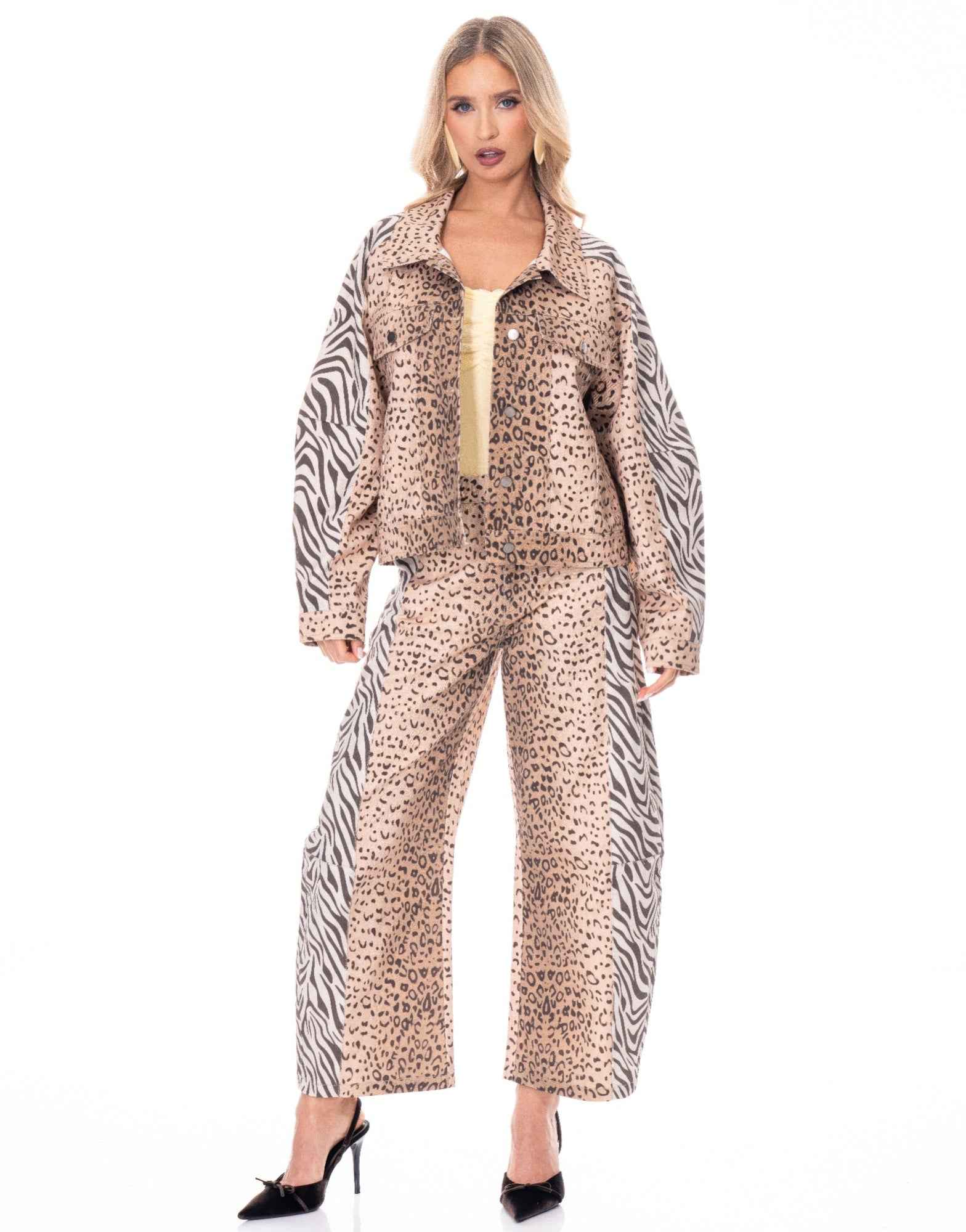 Leopard Print Pants