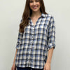 Erika Plaid Blouse