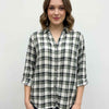 Erika Plaid Blouse