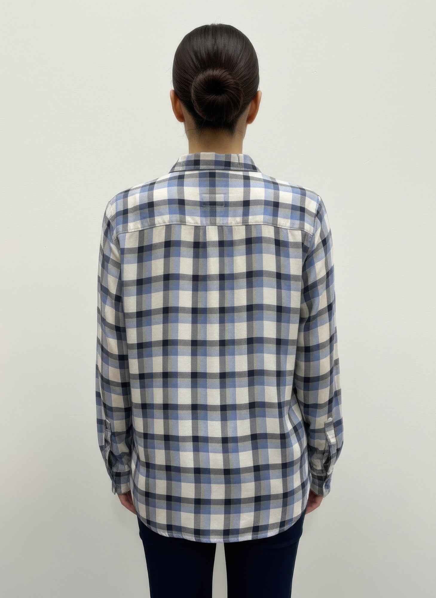 Erika Plaid Blouse