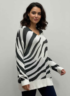 Arctic Catwalk Vibe Pull Over Sweater
