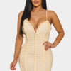 Candy Crush Ruched Mini Dress